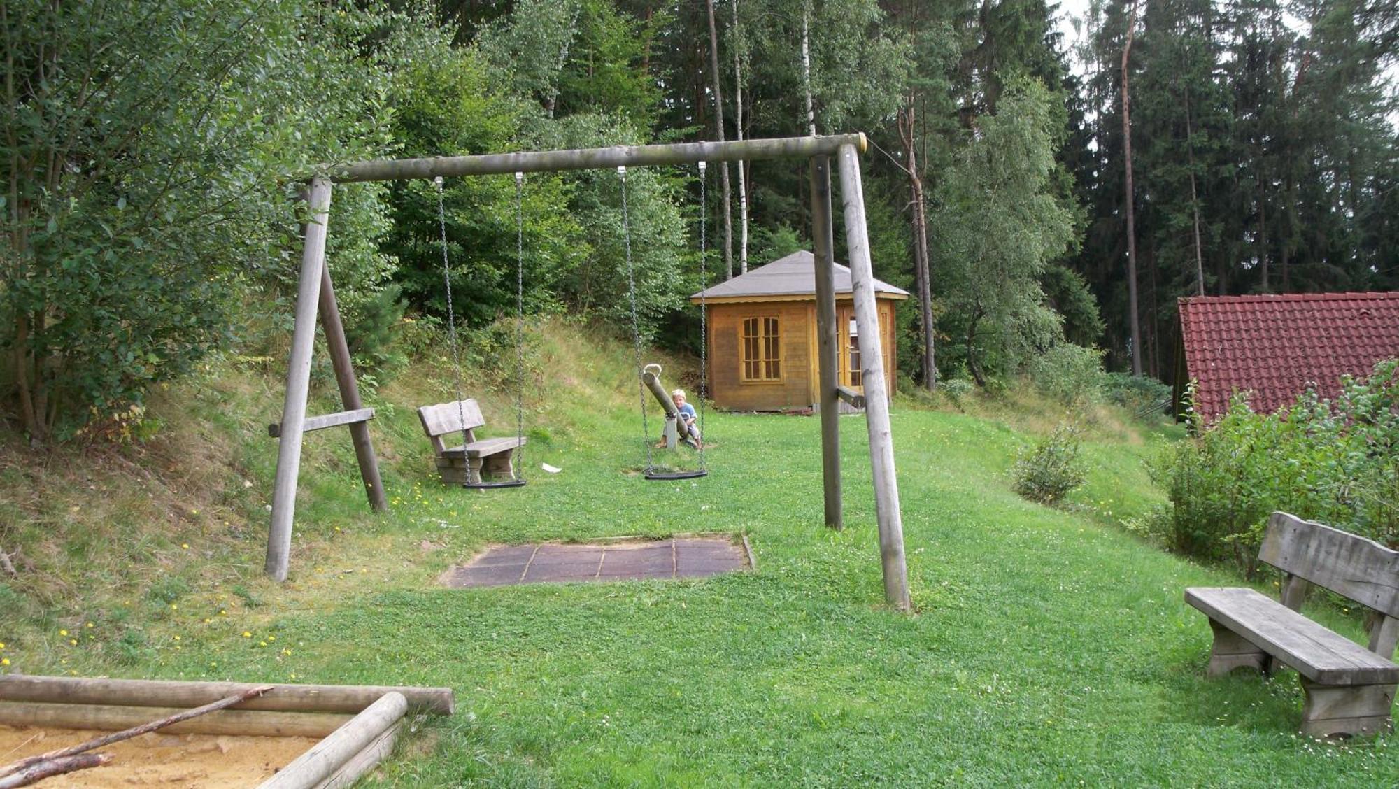 Blockhaus Hedwig Villa Stamsried Eksteriør billede
